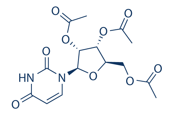 uridine triacetate化学構造