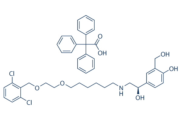 Vilanterol Trifenate化学構造