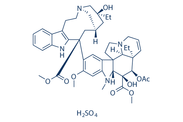 Vinblastine sulfate化学構造