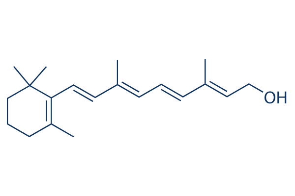 Vitamin A (Retinol)化学構造