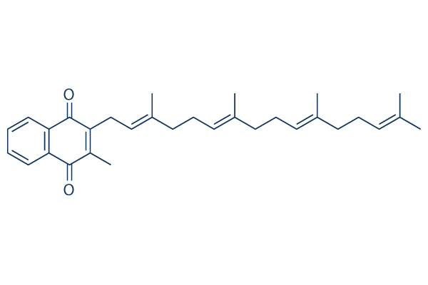 Vitamin K2 (Menaquinone)化学構造