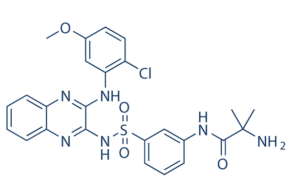 Pilaralisib (XL147)化学構造