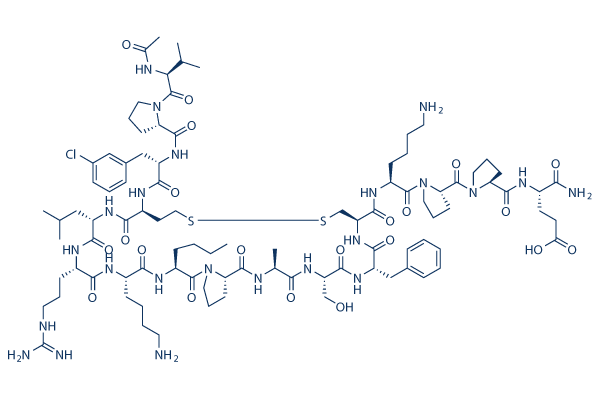 YAP-TEAD Inhibitor 1 (Peptide 17)化学構造