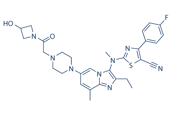Ziritaxestat (GLPG1690)化学構造